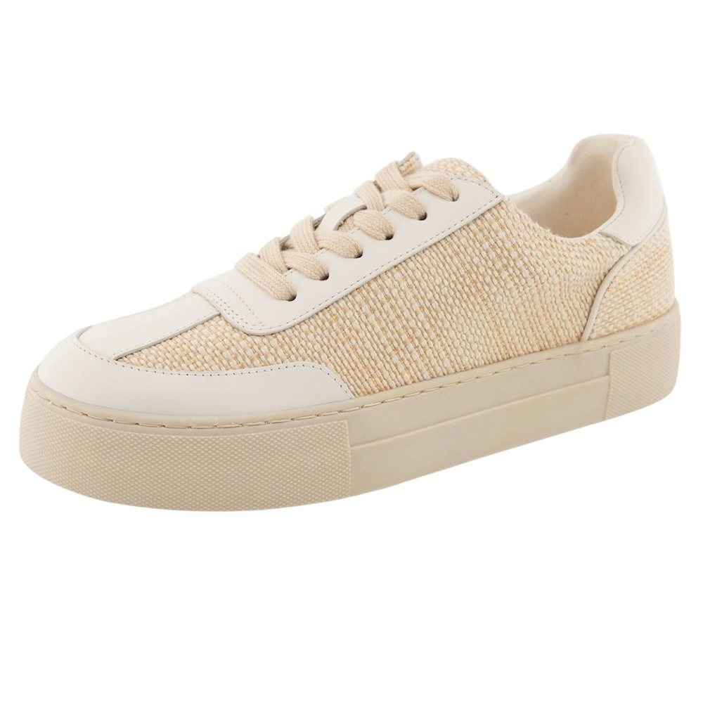 Aerosoles Women's sz 10 Tan Sand Raffia Bramston Sneaker New in Box